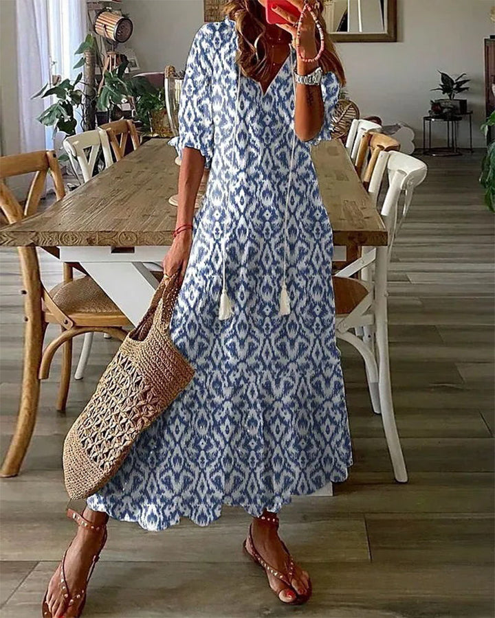 Sophia - Vestido de Verão Boho Vintage