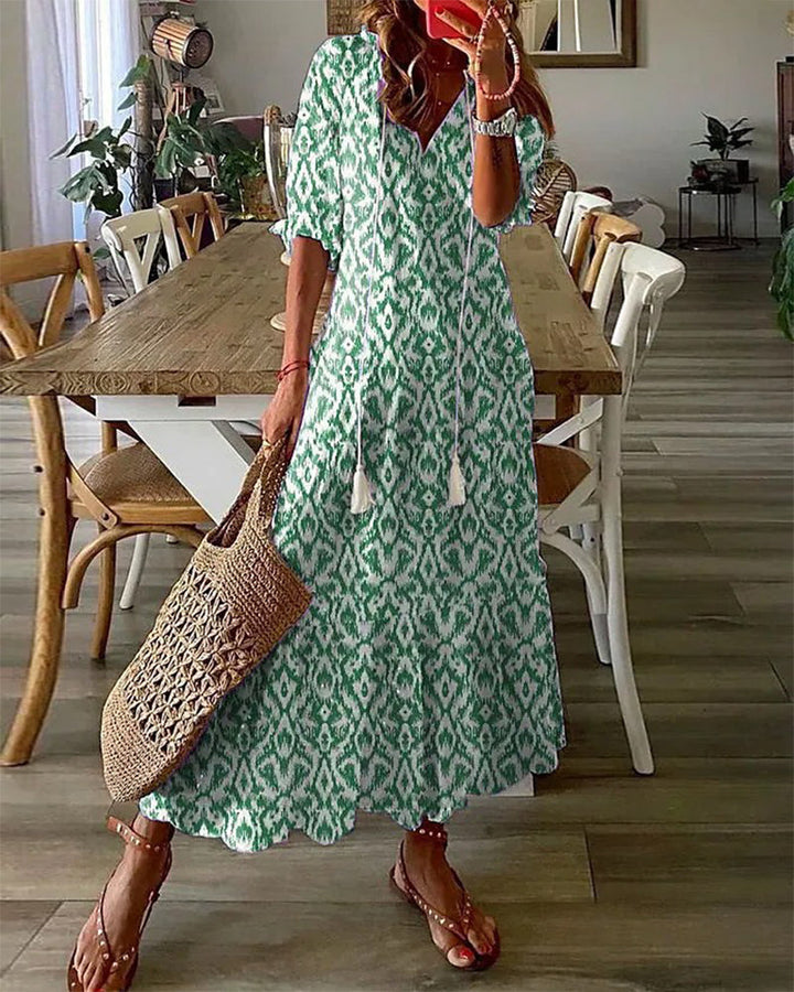 Sophia - Vestido de Verão Boho Vintage