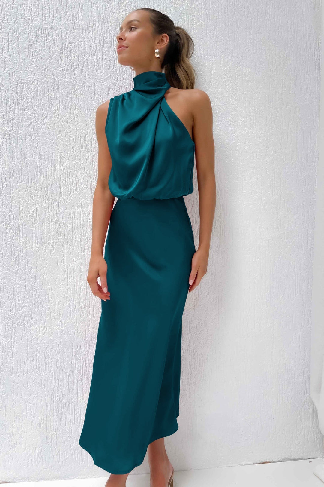 Violet™ | Vestido Drapê Sahara