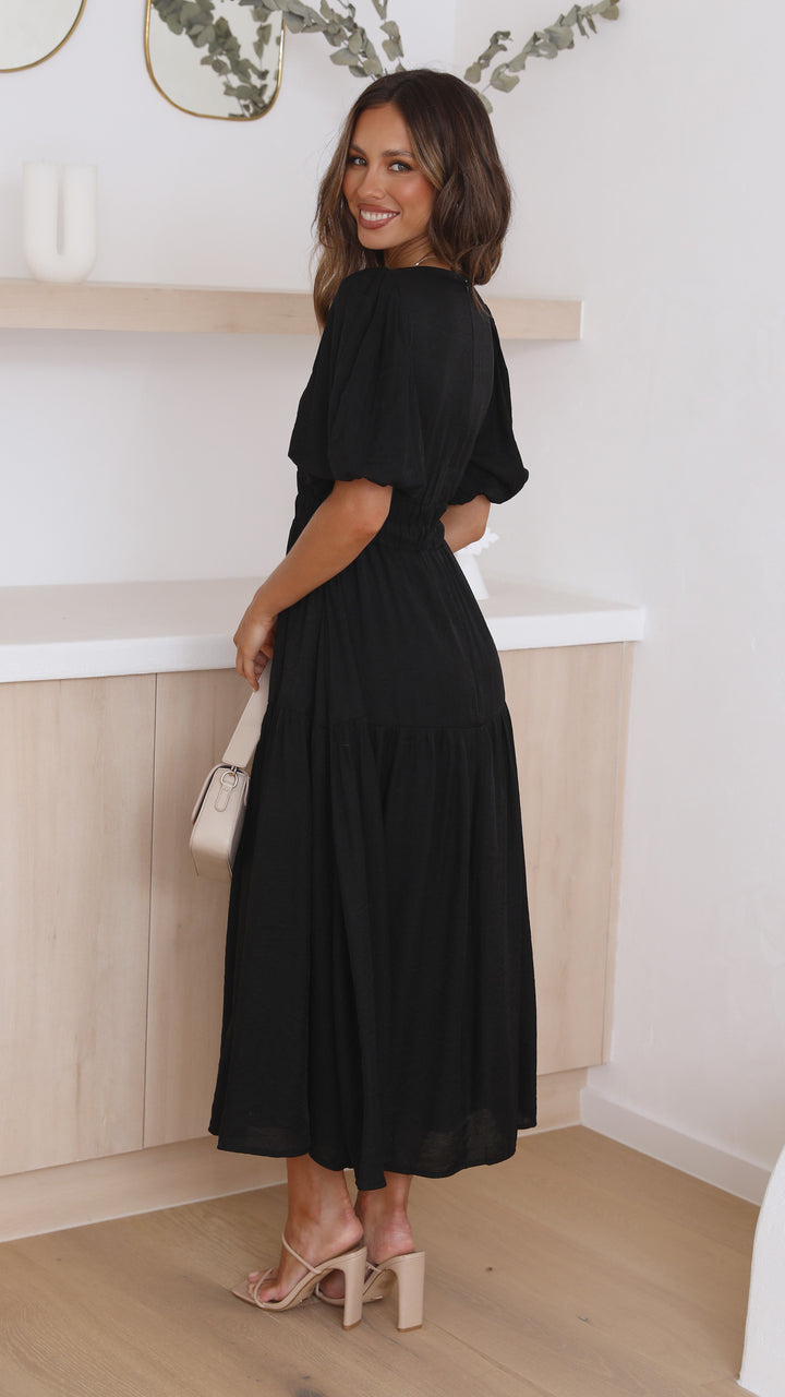 Robe Midi Erin - Preto