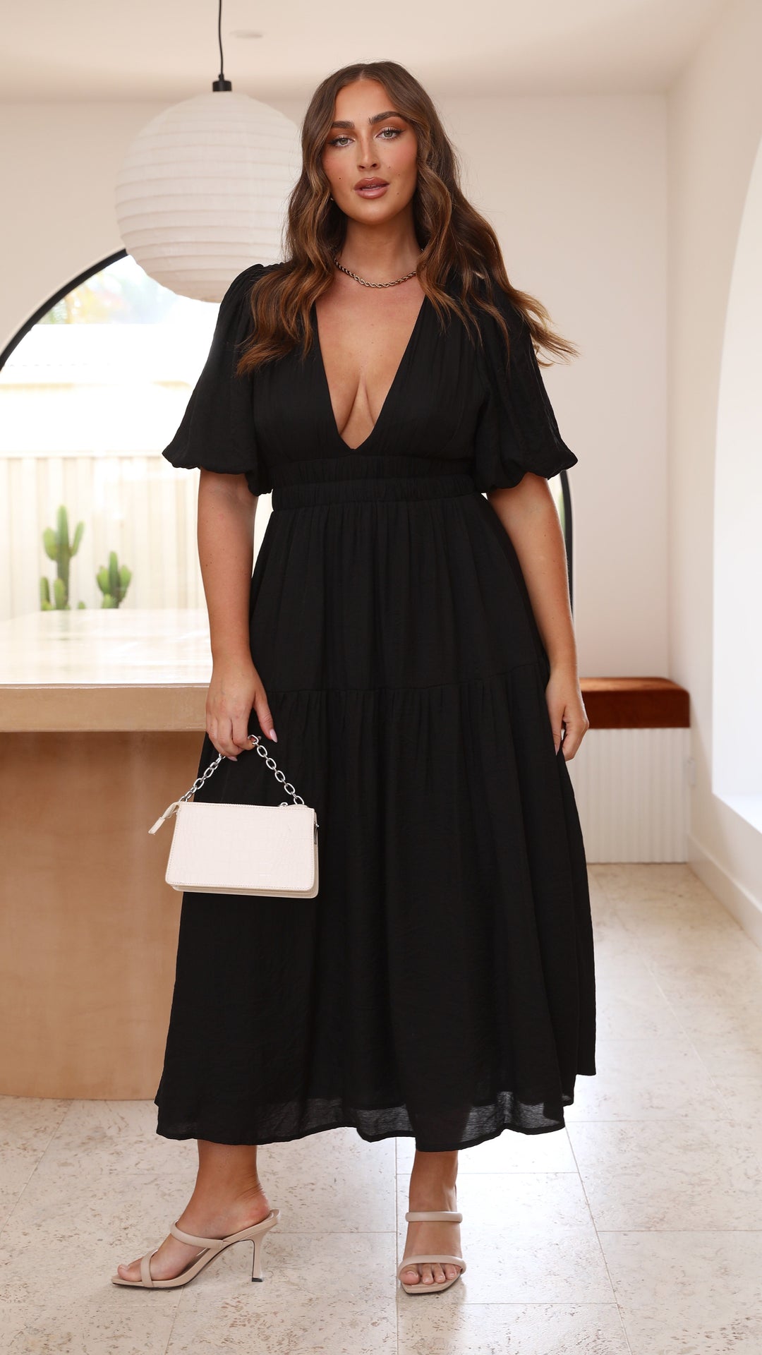 Robe Midi Erin - Preto