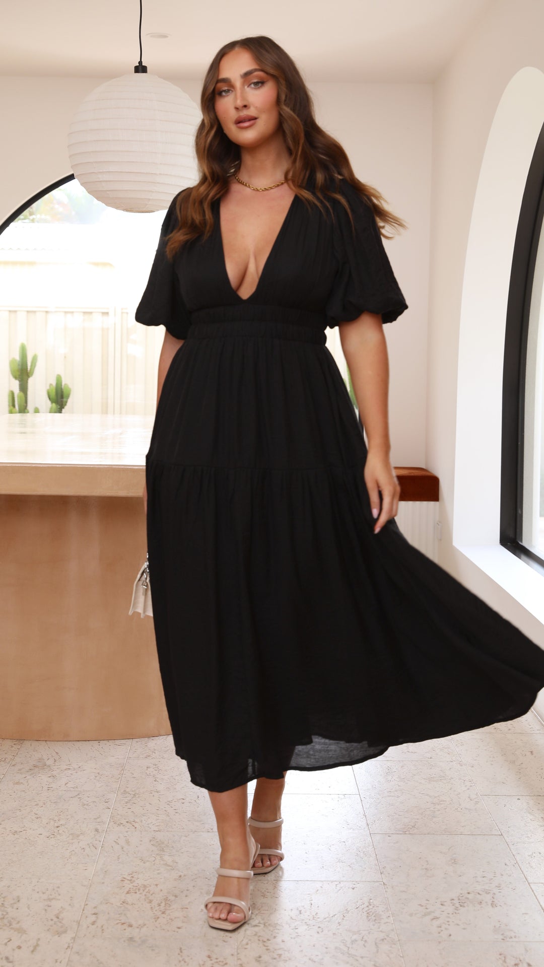 Robe Midi Erin - Preto