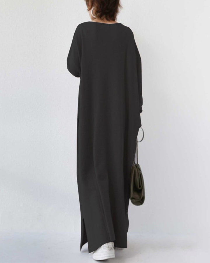 Eudora - Vestido V-Neck Elegante e Casual
