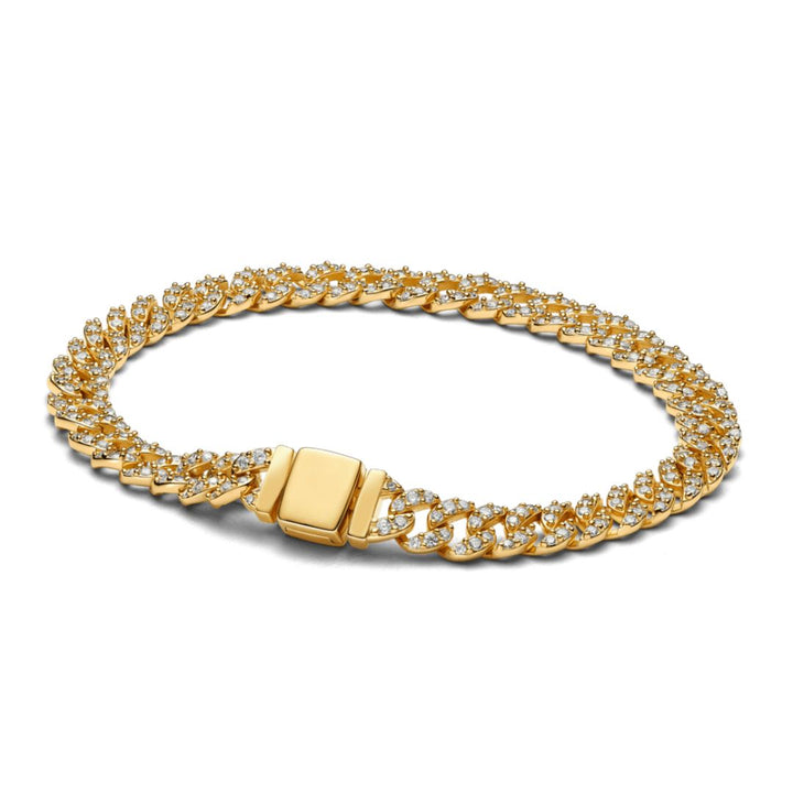 Pulseira de Moissanita Cubana