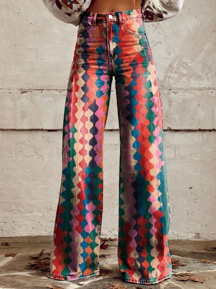 Amélie - Calça Boêmia de Primavera