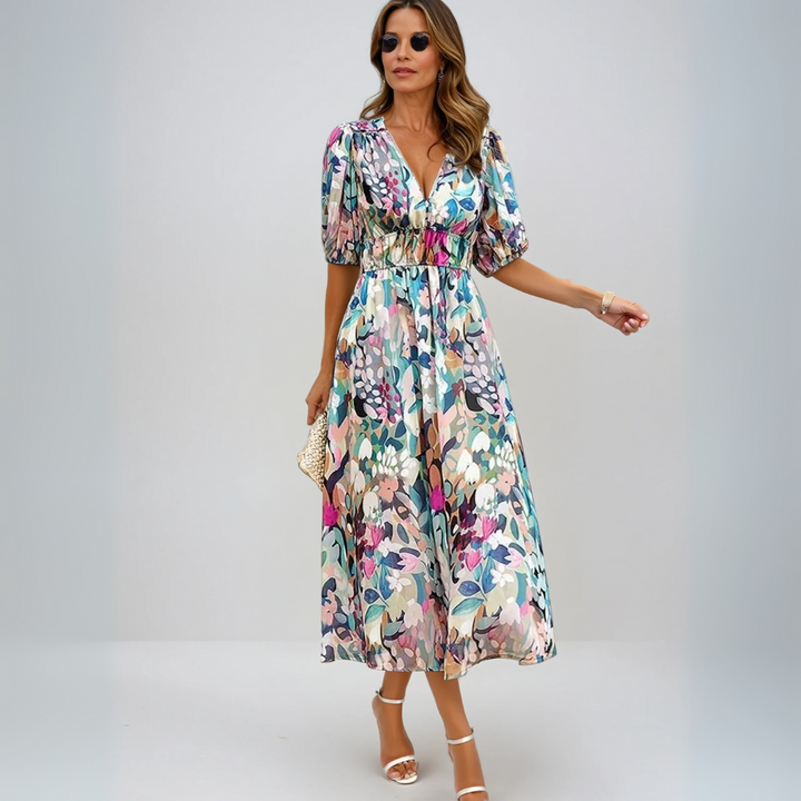 Karoline | Vestido Elegante de Verão