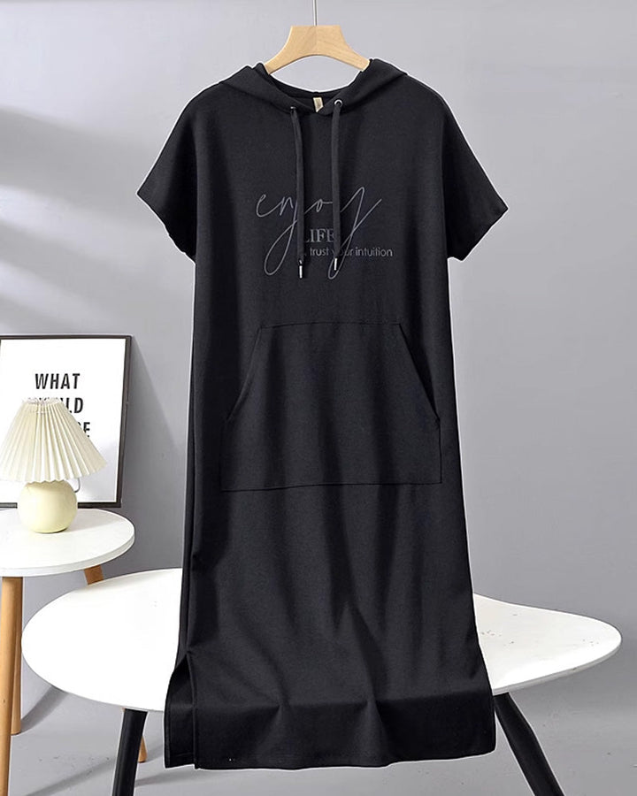 Bridget - Vestido Moletom Casual