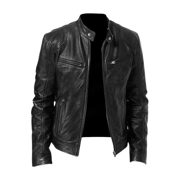 Laluna® | Jaqueta de Couro Casual