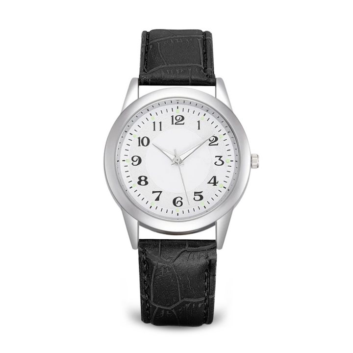 Relógio Minimalista Elegante em Aço Inoxidável