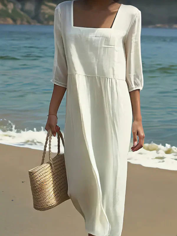 Lunelle – Vestido Casual de Linho