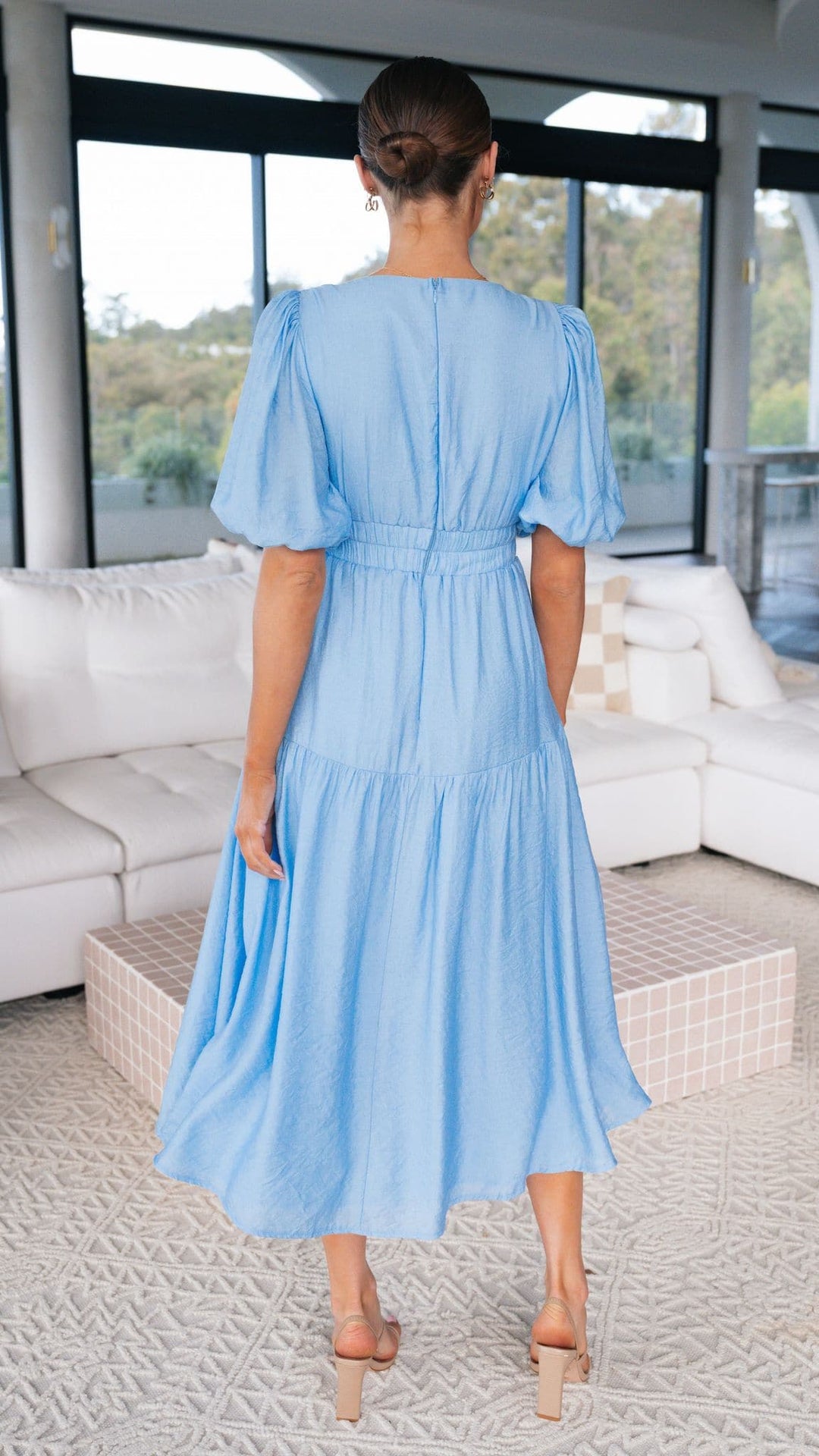 Robe Midi Erin - Azul