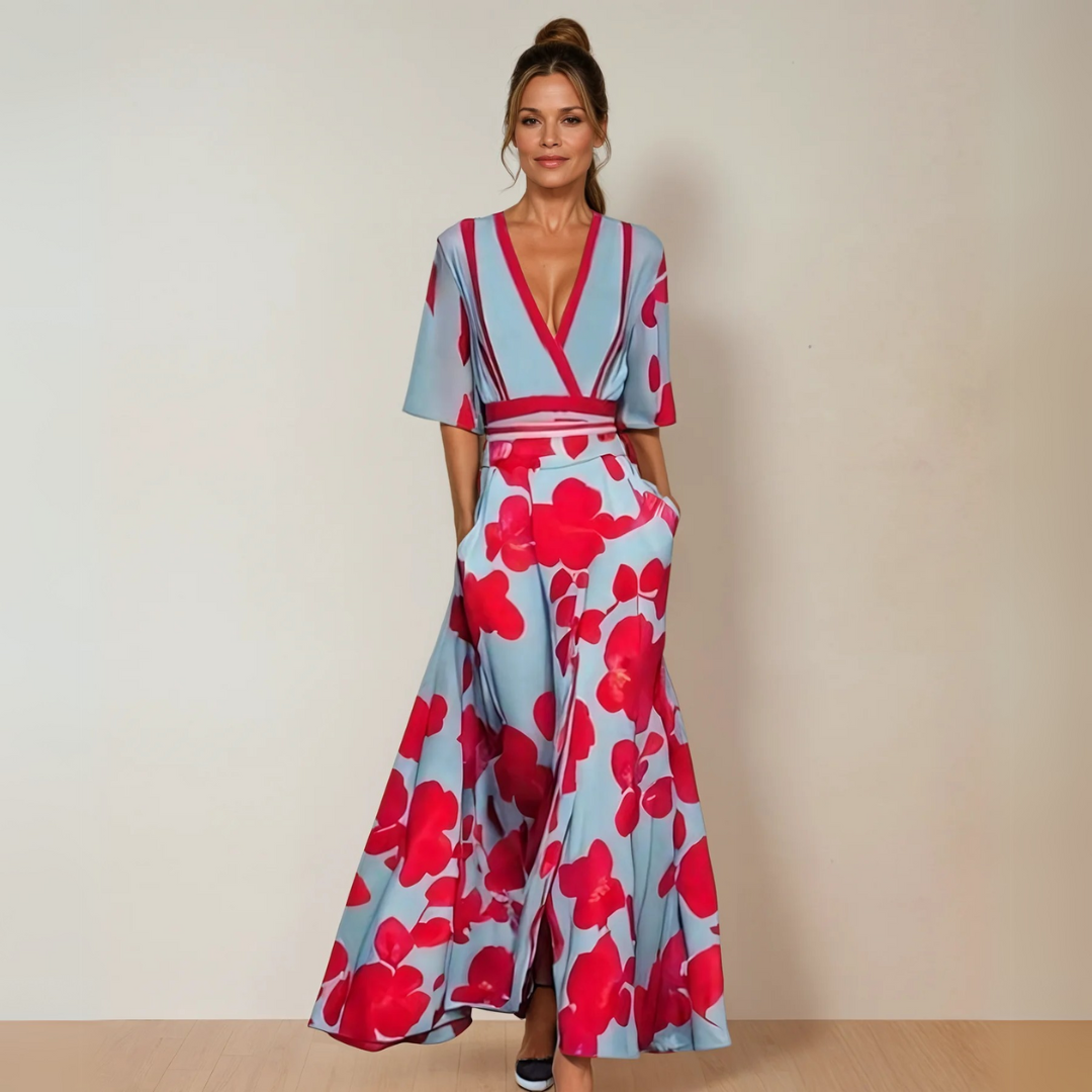 Amara | Vestido Floral Atemporal