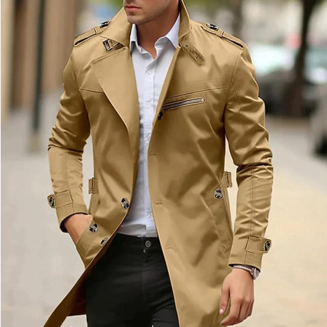 Dylan™ | Casaco Trench Clássico