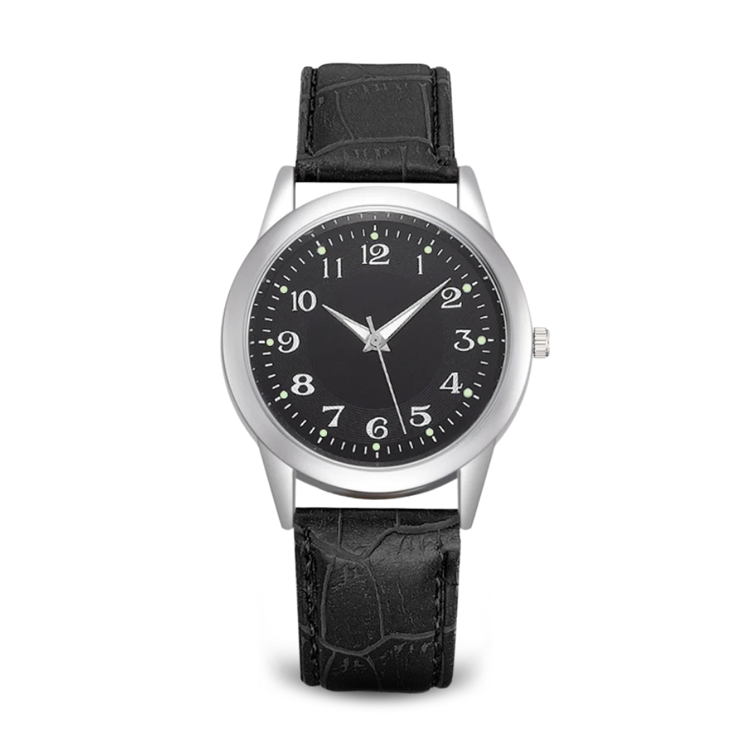 Relógio Minimalista Elegante em Aço Inoxidável