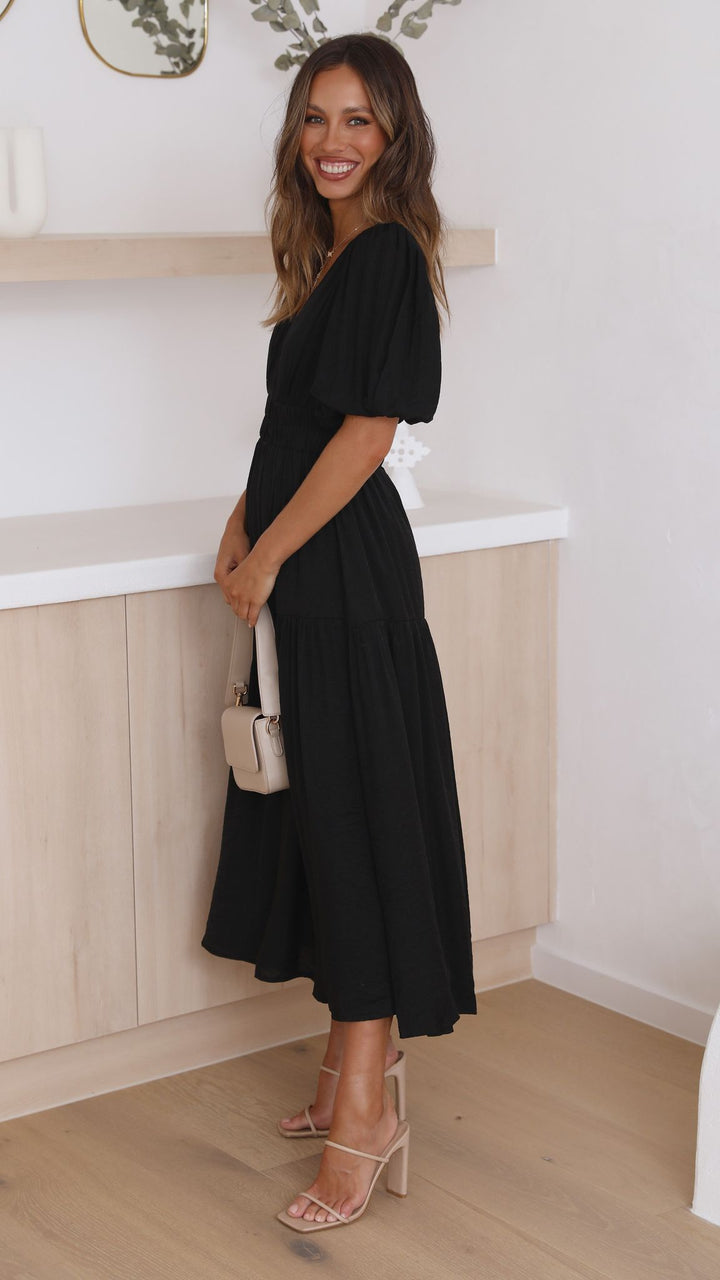 Robe Midi Erin - Preto