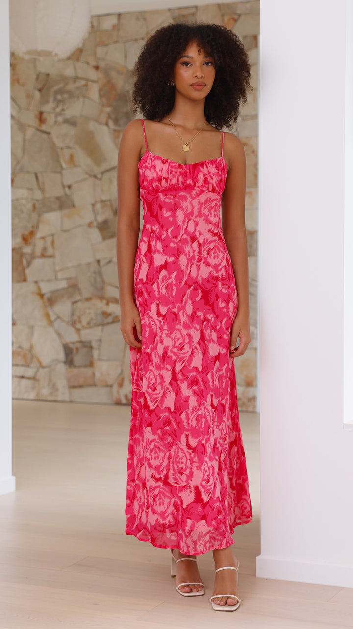 Vestido Midi Margie - Fleurie Rose