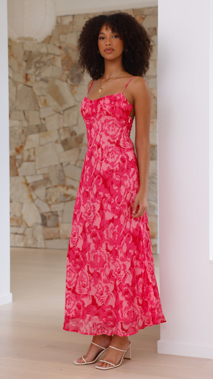 Vestido Midi Margie - Fleurie Rose