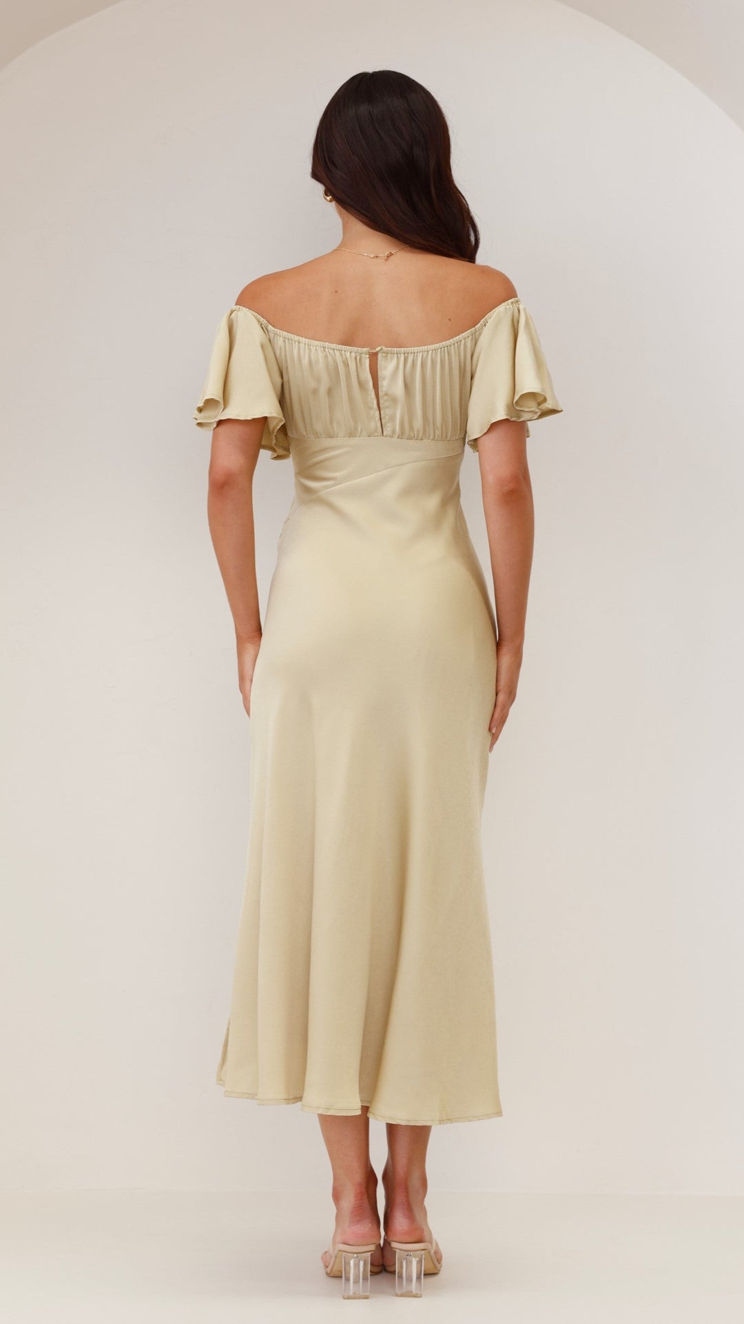 Vestido Midi Louisa - Oliva