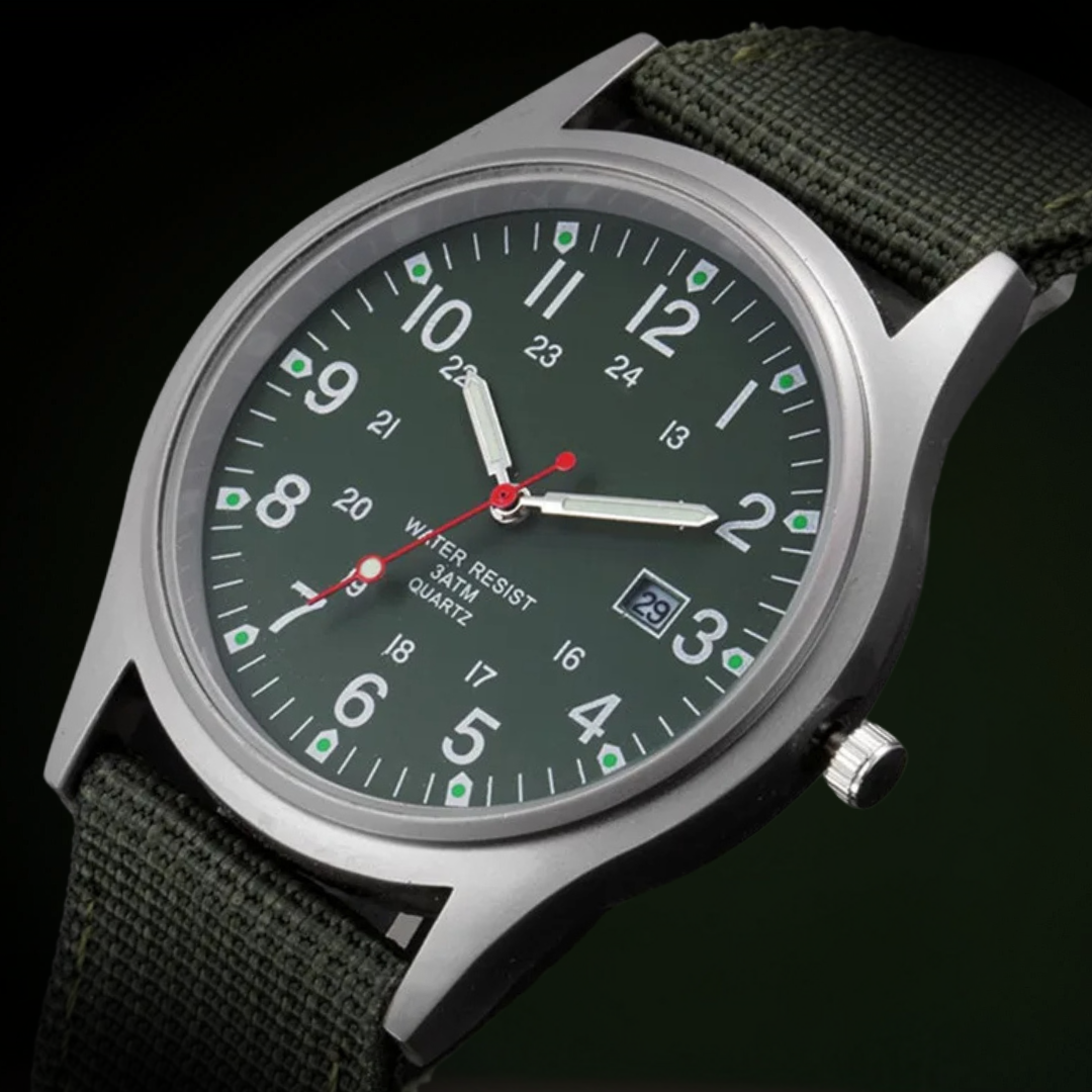 Relógio de Pulso Casual Inspirado em Militar