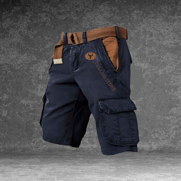 Laluna® | Calças Cargo com 6 Bolsos