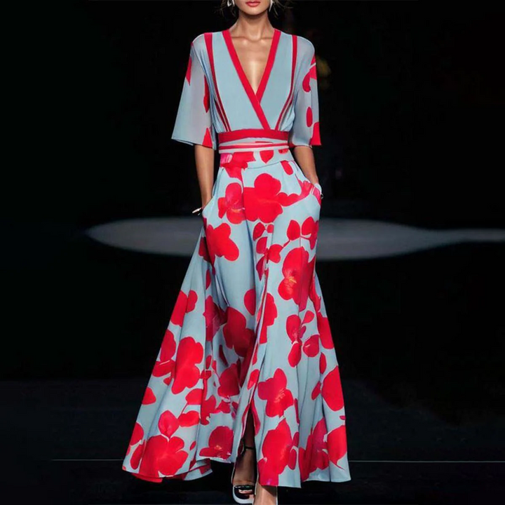 Amara | Vestido Floral Atemporal