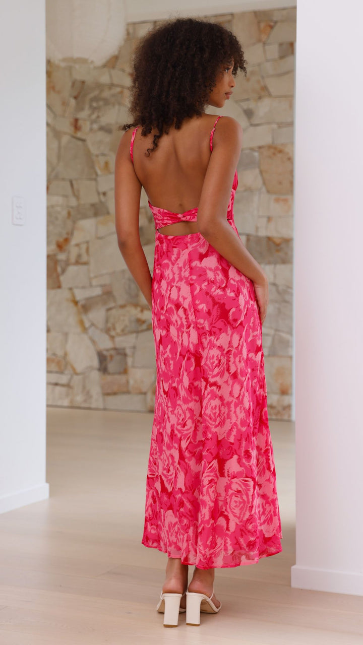 Vestido Midi Margie - Fleurie Rose