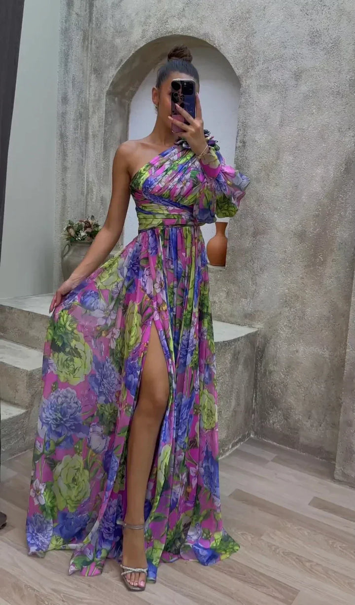 Kaia – Vestido Drapê Atemporal