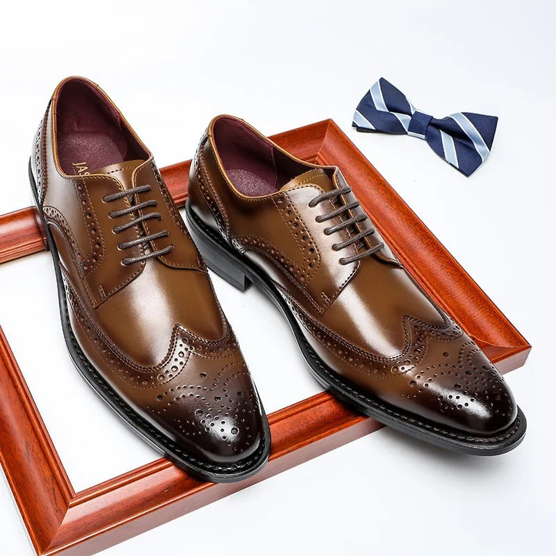 Brogues 100% Couro de Vaca