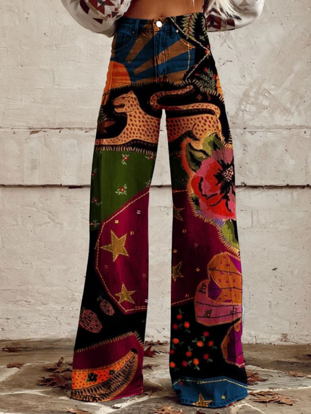 Léna - Calça Vintage Boho
