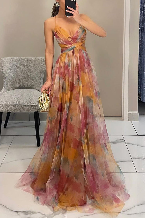 Esme – Vestido Fluido com Estampa