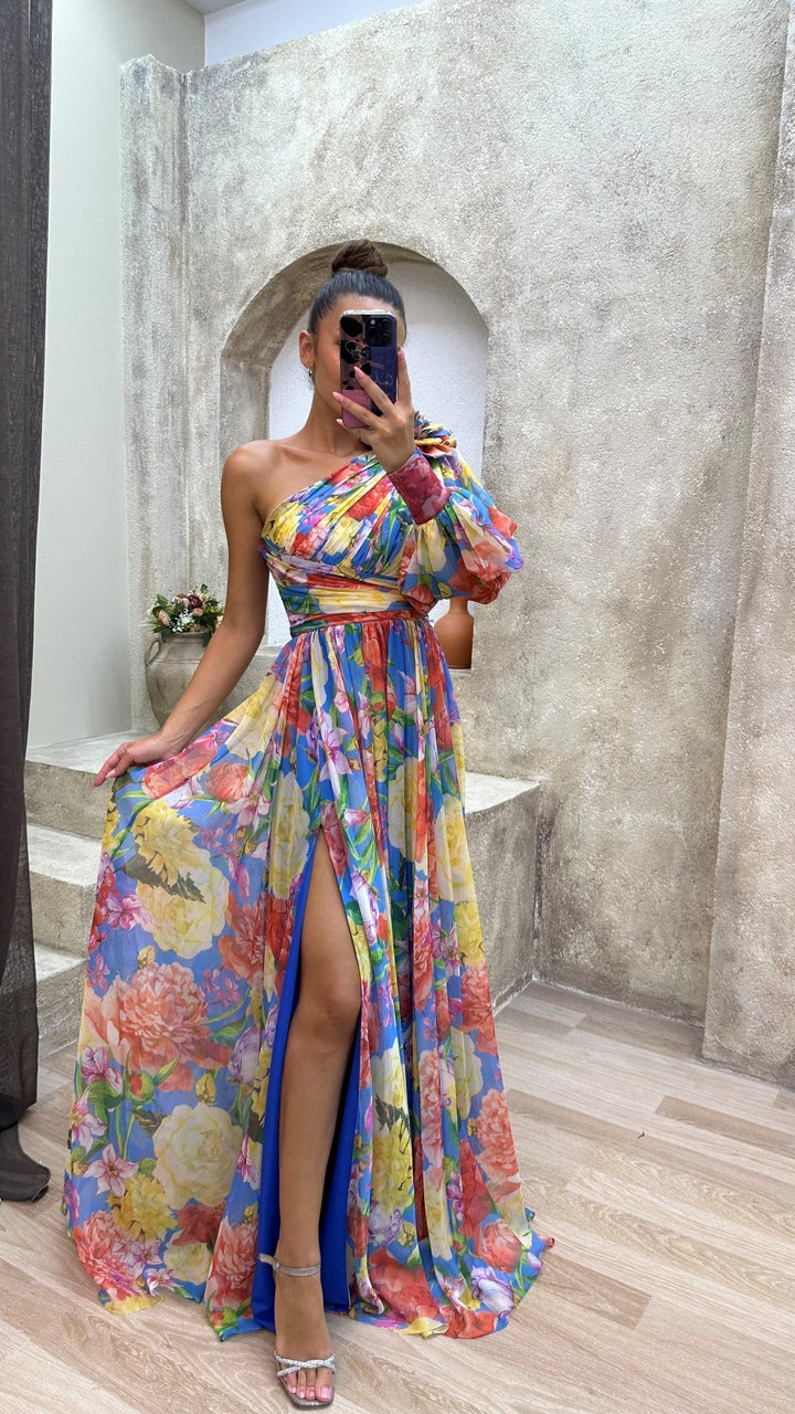 Kaia – Vestido Drapê Atemporal