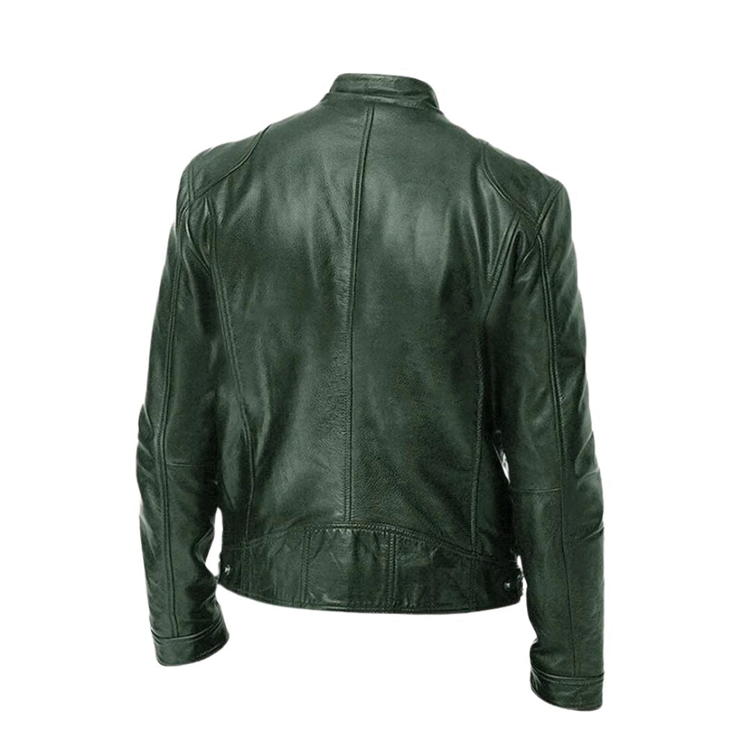 Laluna® | Jaqueta de Couro Casual