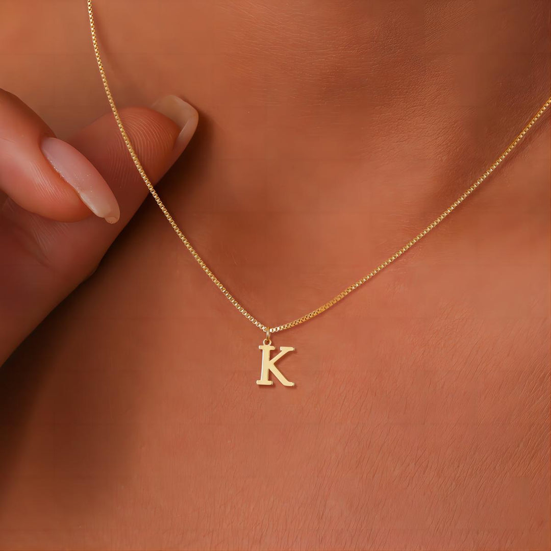 Colar com Iniciais de Carta de Amor