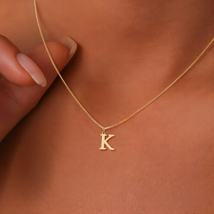 Colar com Iniciais de Carta de Amor