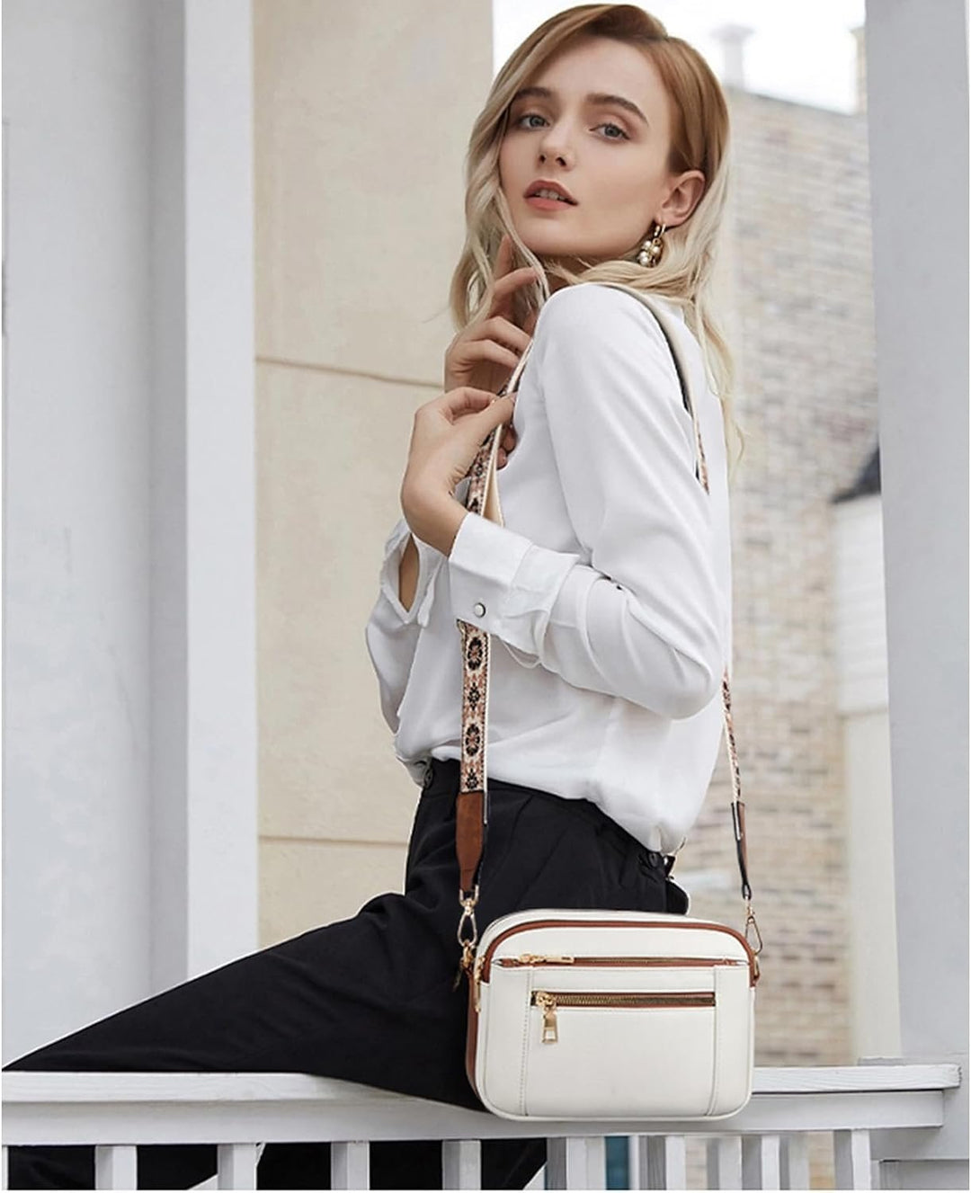 Camilla | Bolsa de Ombro em Couro Refinado