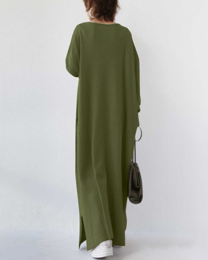 Eudora - Vestido V-Neck Elegante e Casual