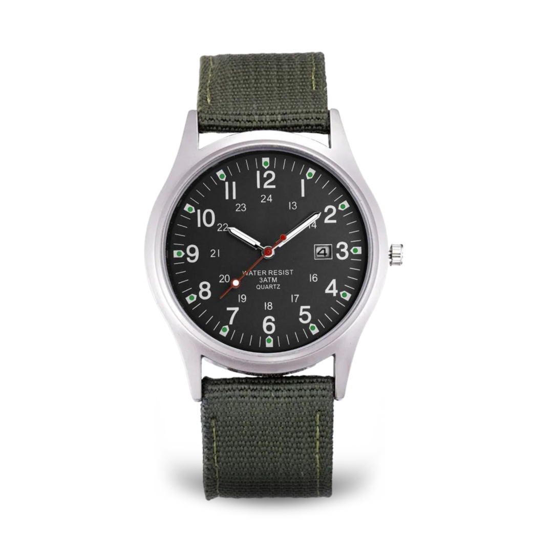 Relógio de Pulso Casual Inspirado em Militar