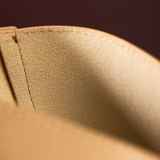 Bolsa Bucket Oversized de Couro Genuíno para Transversal e Ombro