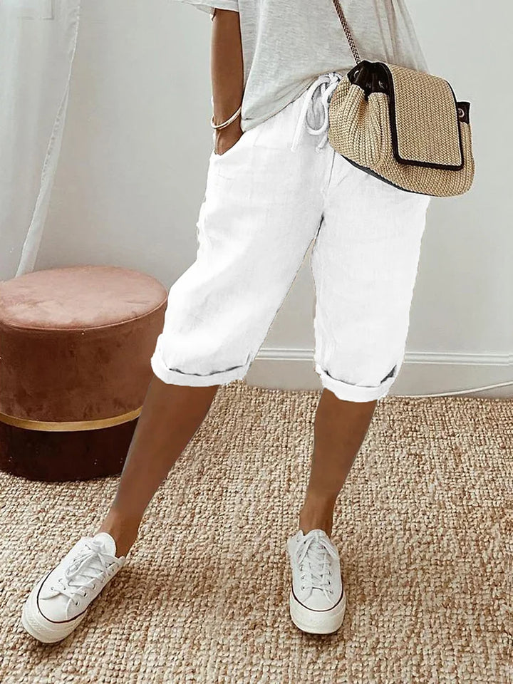 LUI™ – SHORTS DE ALGODÃO LEVE