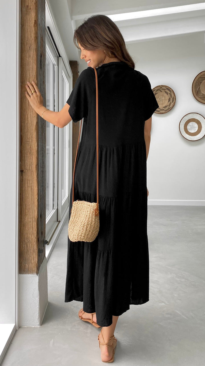 Vestido Midi Kimberly - Preto