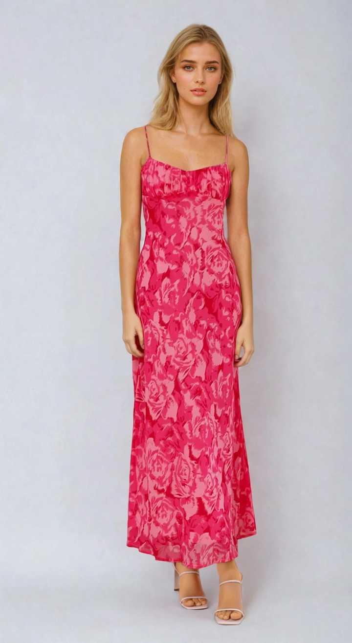 Vestido Midi Margie - Fleurie Rose