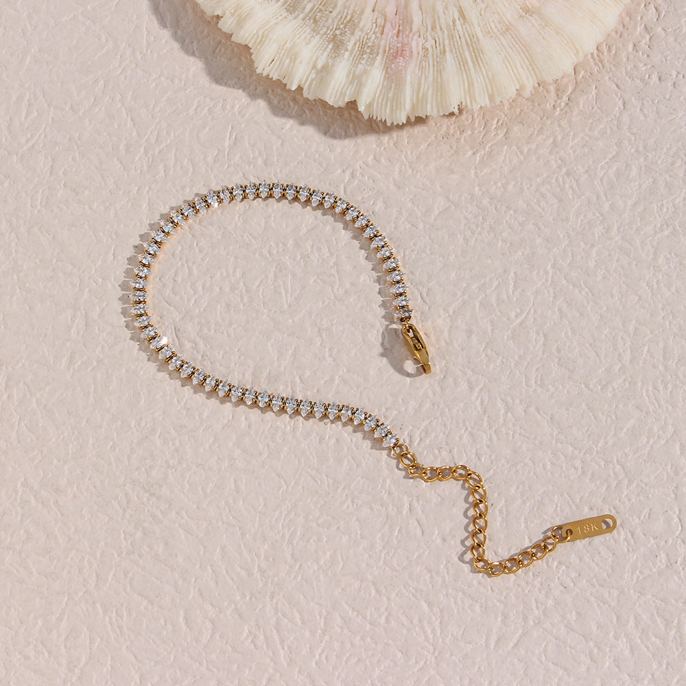 Pulseira de Tênis Wisteria Diamante