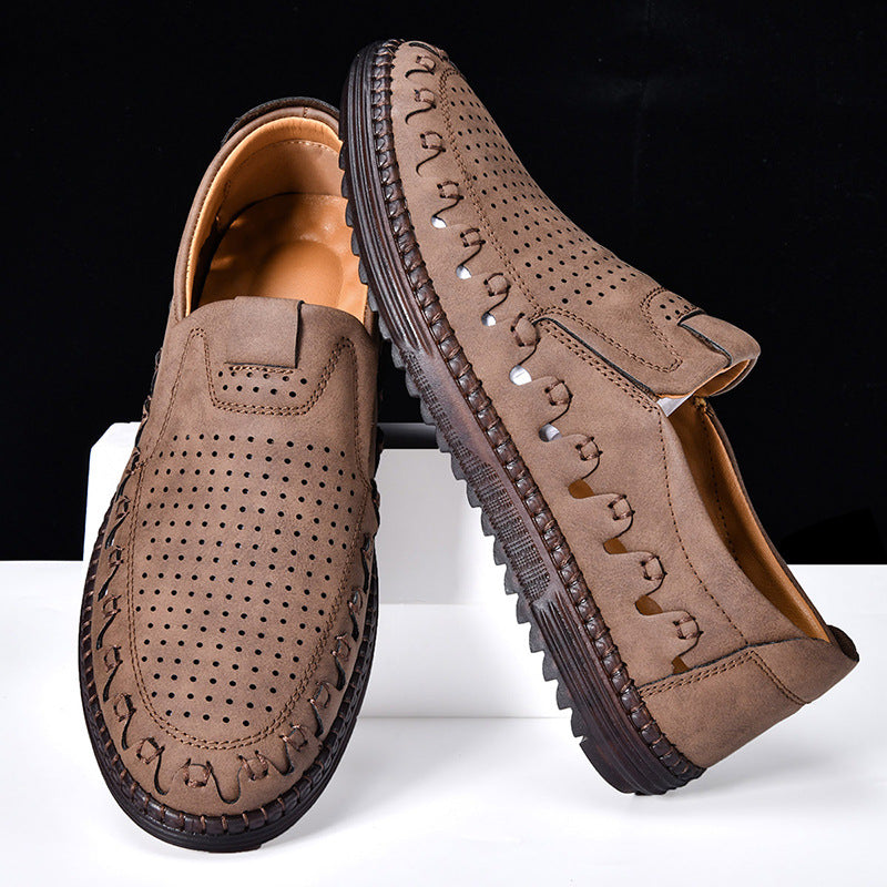 O Slip-On de Couro de Vaca Larkmoor