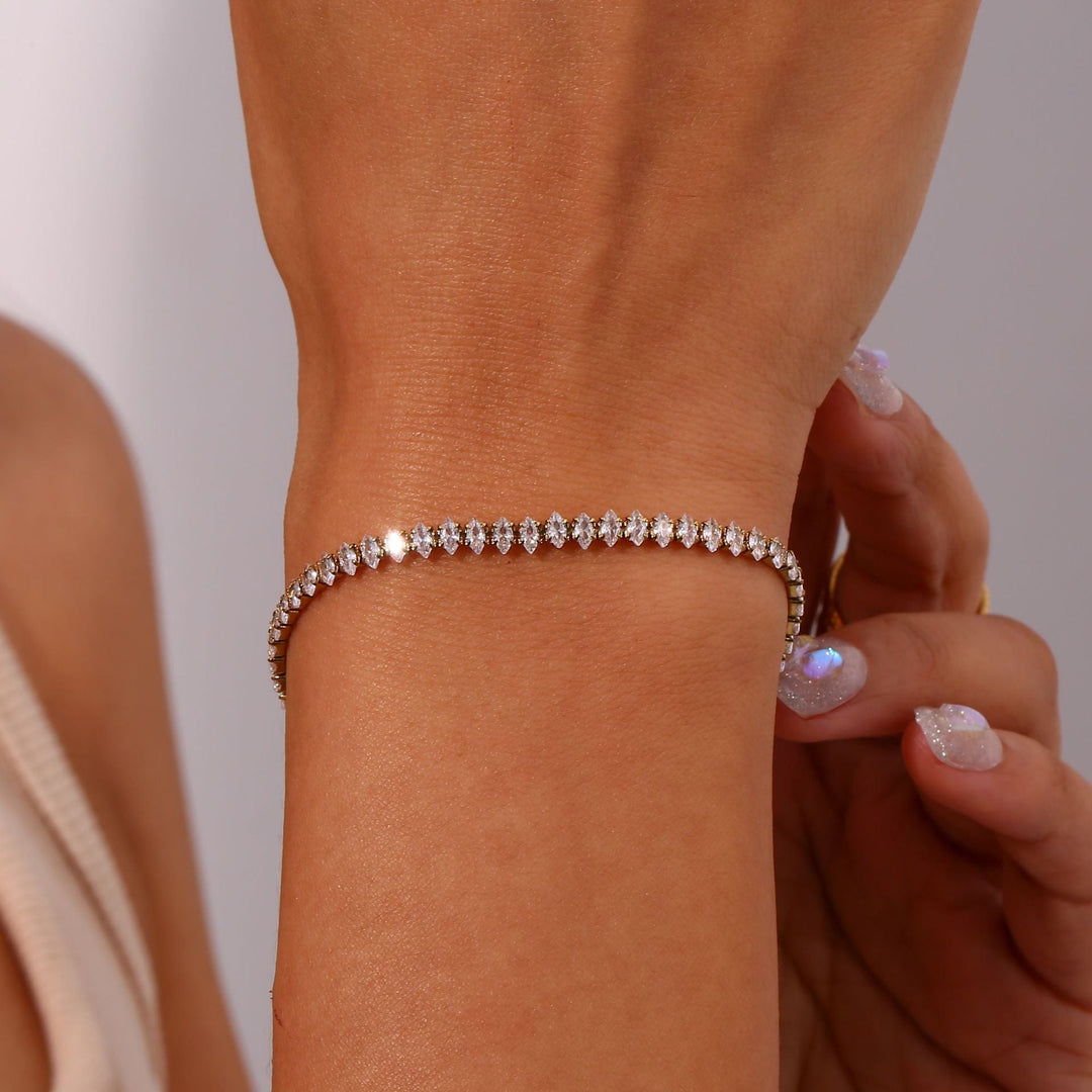 Pulseira de Tênis Wisteria Diamante