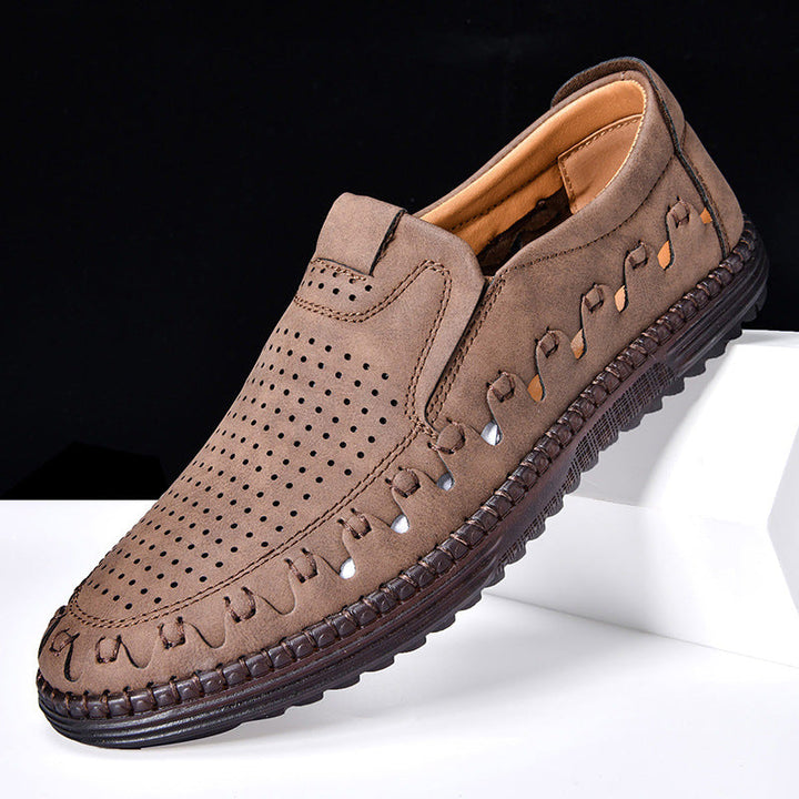O Slip-On de Couro de Vaca Larkmoor