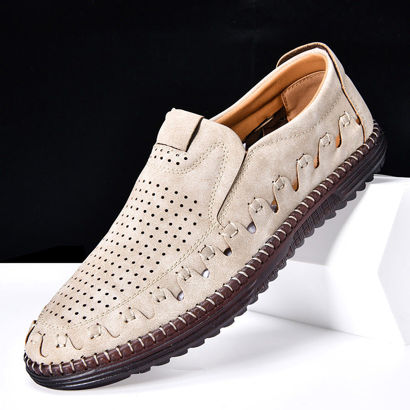 O Slip-On de Couro de Vaca Larkmoor