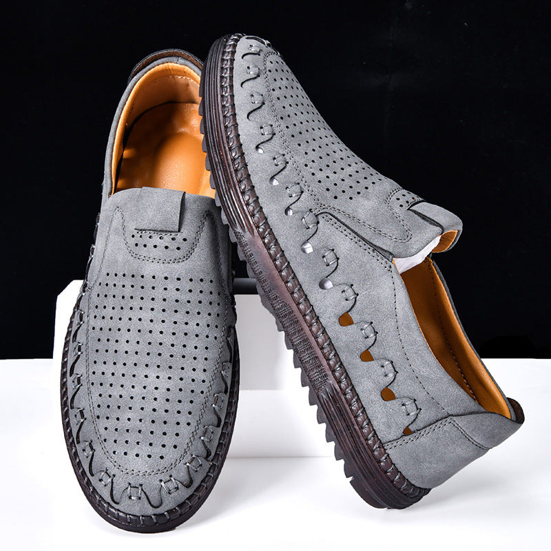 O Slip-On de Couro de Vaca Larkmoor