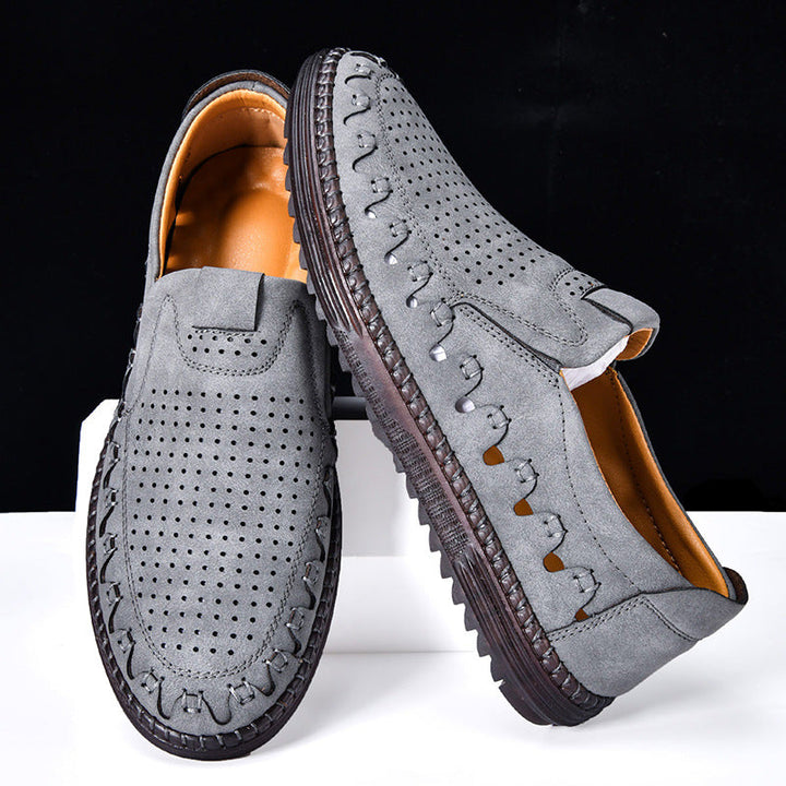 O Slip-On de Couro de Vaca Larkmoor
