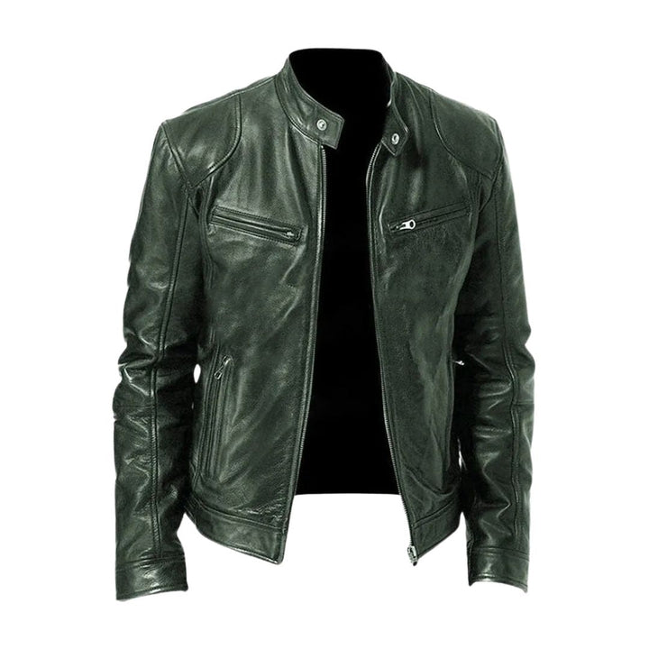 Laluna® | Jaqueta de Couro Casual