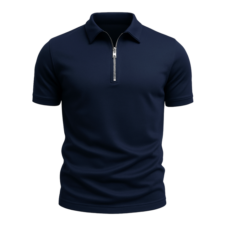 Laluna® | Polo Clássico com Zíper